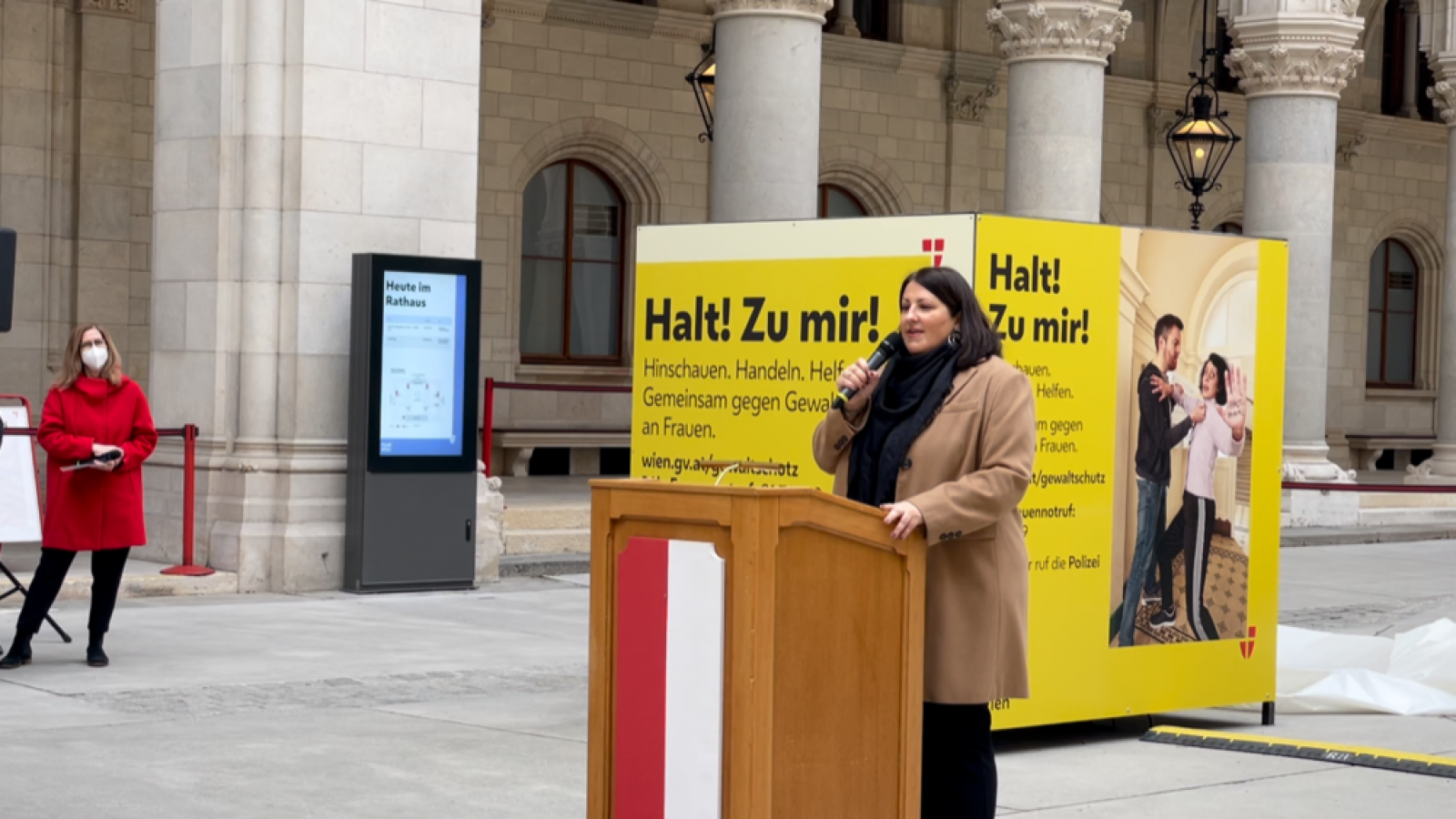 Kampagne Haltzumir Stadt Wien Wüfel